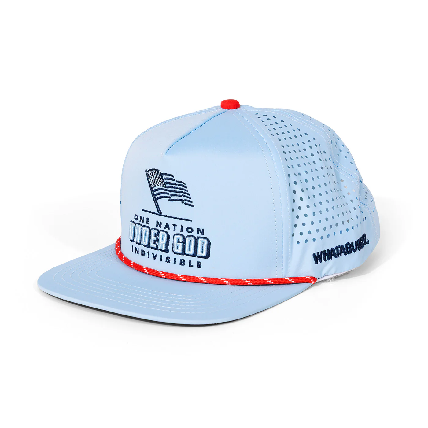 Light Blue One Nation Staunch Collection Hat - Image 3