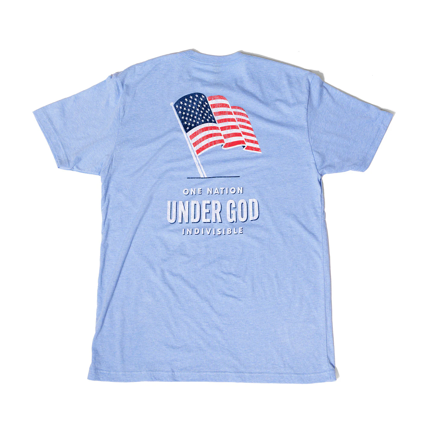 One Nation Light Blue Tee